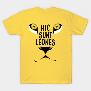 Hic Sunt Leones Here be dragons T-Shirt